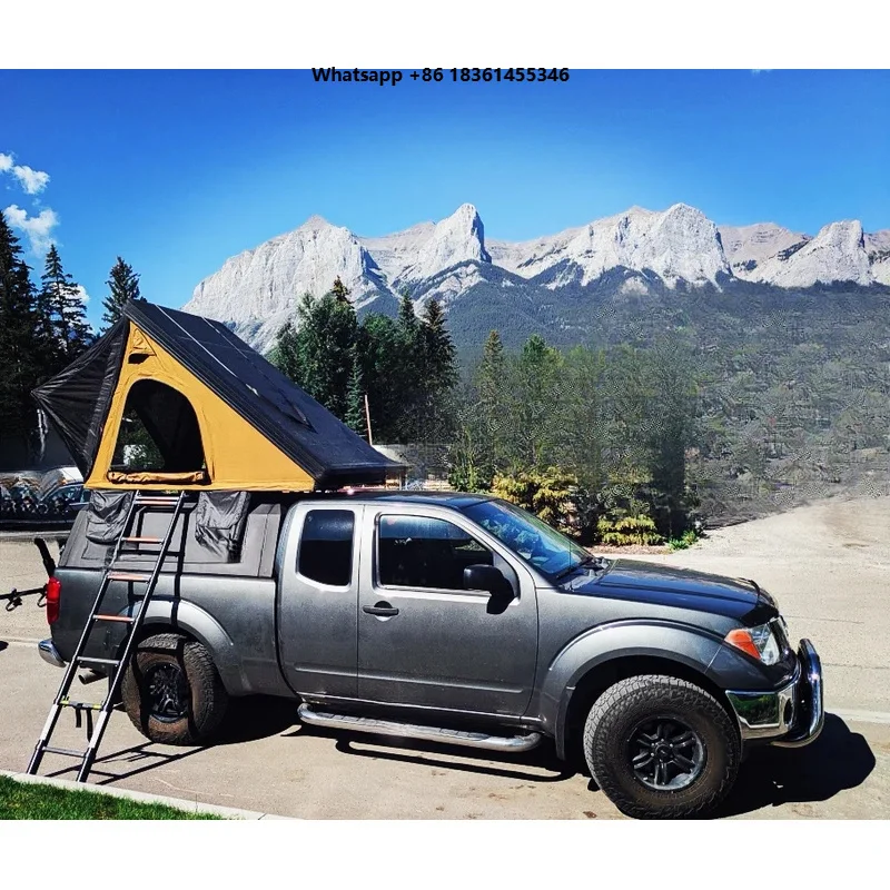 

FOR Aluminum Hard Roof Top Tent Lightweight Car Camping