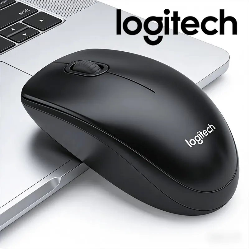 

No Fatigue for Extended Use! Logitech M100R - Symmetrical Design, Palm-Fitting, Fatigue-Free All-Day Office & Study