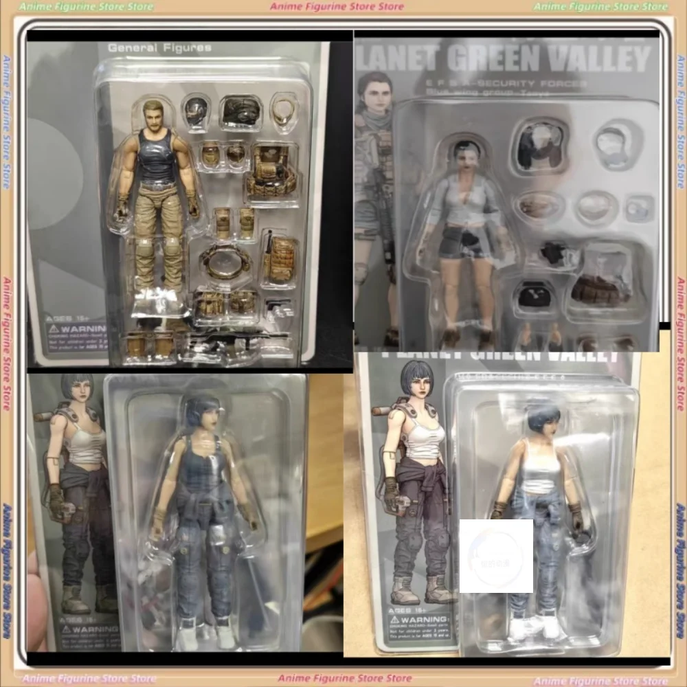 Ou Ying Studio 1/18 Planet Green Valley PGV 3.75 بوصة عمل الشكل EFSA أنثى أرقام أنيمي نموذج
