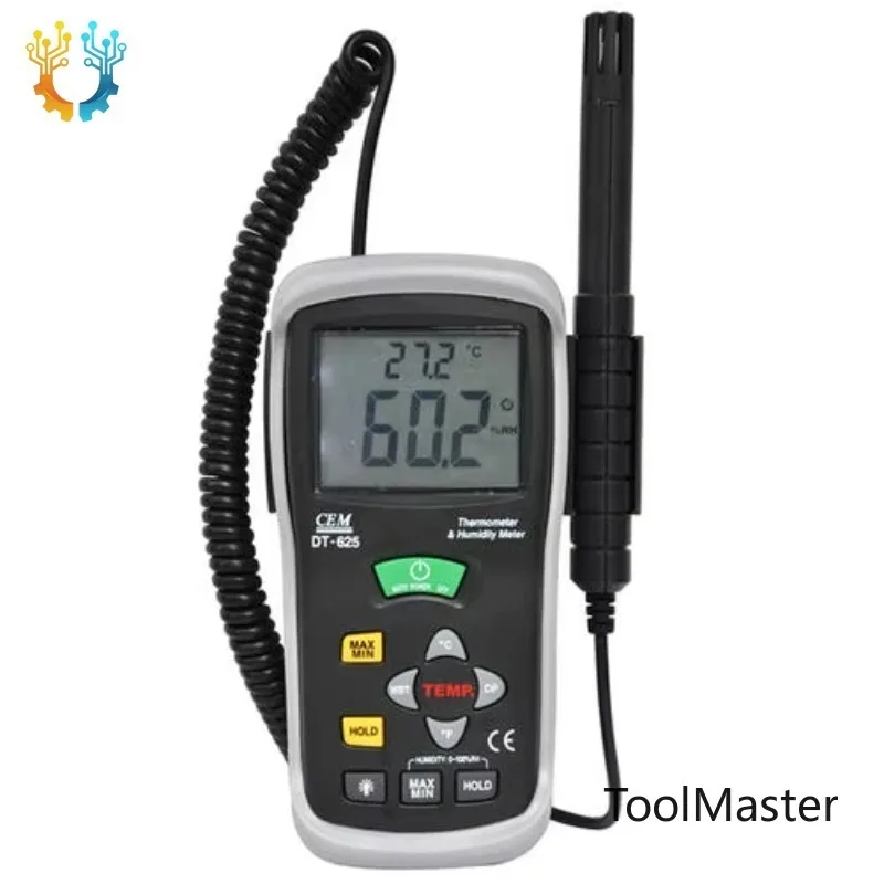 【2026】DT-625 High Precision Temperature And Humidity Meter Dew Point Wet Bulb Temperature And Humidity Test Instrument