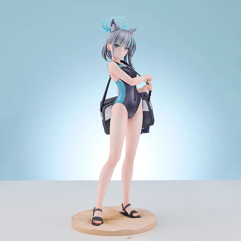 25CM GOOD SMILE COMPANY Original  in Stock Blue Archive Sunaōkami Shiroko Model Decoration Garage Kit Anime Figure