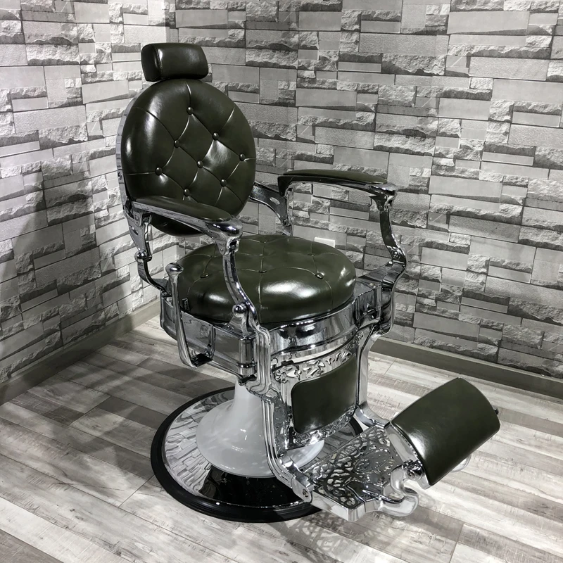 

Salon Stations Hair Stylist Barber Shop Chair Luxury Chairs Barberia Armchairs Wheels Sillas De Barberia Makeup Artist Banks