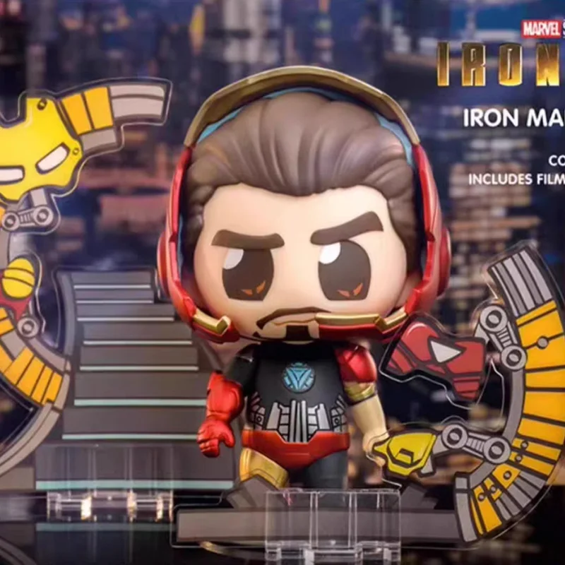 

Hot Toys MARNE STUDIOS Deadpool Iron Man Wolverine Tony Series Blind Box Figurine Model Ornaments Trendy Toys Mystery Boxe Gif