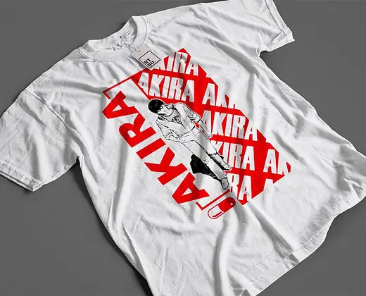 

Хлопковая аниме рубашка Akira