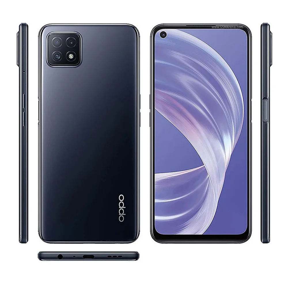 Original OPPO A73 Smartphones Fingerprint 8GB RAM 128GB ROM 6.5" 16MP WIFI 5G Unlocked Mobile phones Dual sim Used Cell Phones