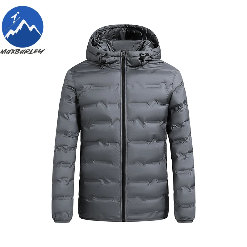 브랜드 남성 다운 재킷 경량 아웃도어 오피스 두꺼운 따뜻한 그래핀 재킷 클래식 후드 통기성 겨울 오리털 코트
