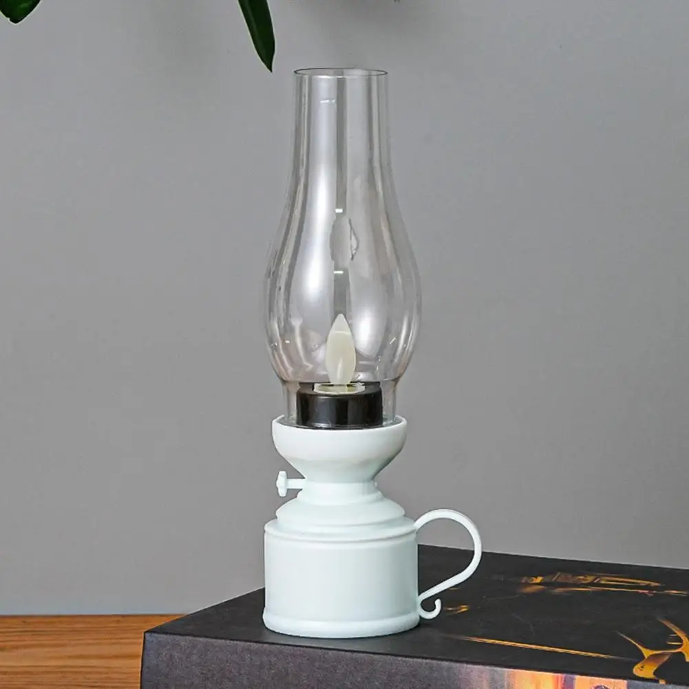 

Декор для спальни, винтажная электрическая масляная лампа, винтажная светодиодная керосиновая лампа, набор электронных беспламенных качелей, свечи для стола