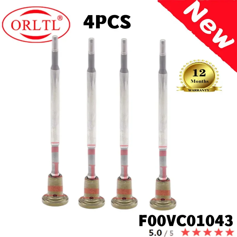 

ORLTL F00VC01043 For Injector 0445110130 0 445 110 130 Diesel Engine Control Valve 4PCS