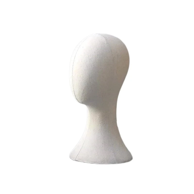 A98E-Jewelry Display Bracket 1Pc Bag Head Mold Can Be Inserted With Wigs, Hats Scarves, Earrings Necklaces Showcase Props