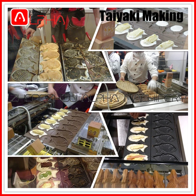 High Quality Waffle Ice Cream Machine/tayaki Fish Waffle Maker Machine