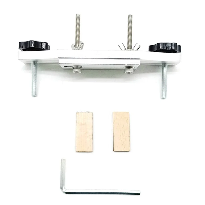 1 세트 금속 기타 브리지 설치 클램프 Luthier 도구 교체 액세서리 기타 부품