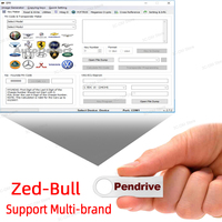 2024 Hot Sele Zed-Bull Clone V2.7.2 Auto Key Programmer Transponder Clone Key With one Language For V508 Super Mini Zedbull