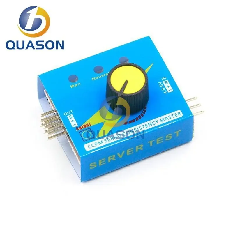 جهاز اختبار التروس المؤازر CCPM مدقق رئيسي للتناسق 3CH 4.8-6V مع ضوء المؤشر