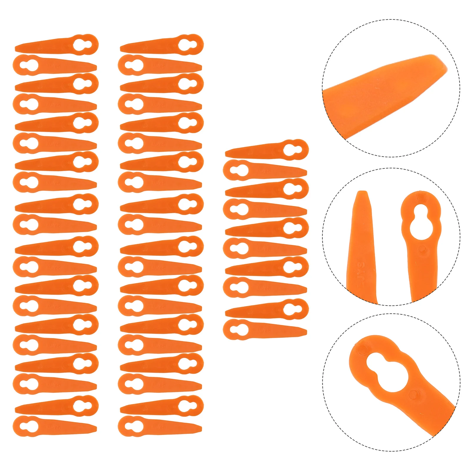 50Pcs Plastic Blade…