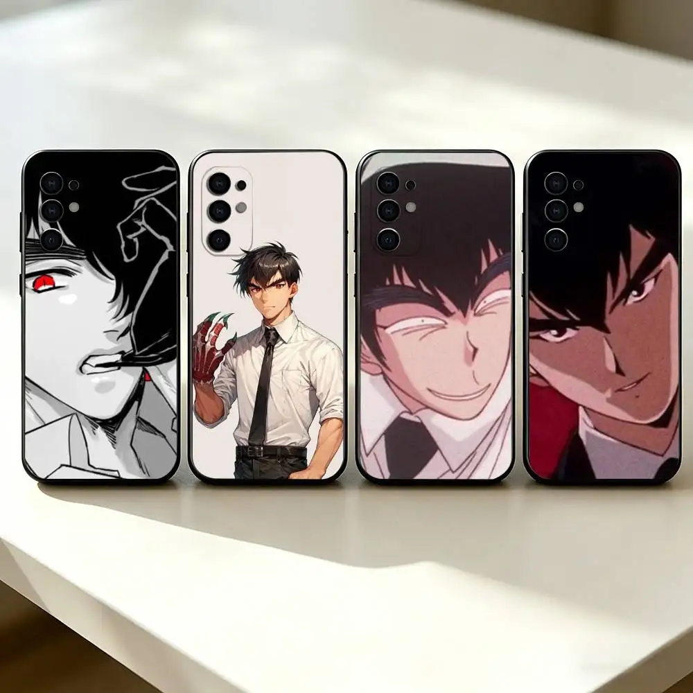 Чехол для телефона Exorcist N-Nueno Meisuke для Samsung S25, S24, S21, S22, S23, S30, Ultra, S20, Plus, Fe, Lite, Note, 10, черный