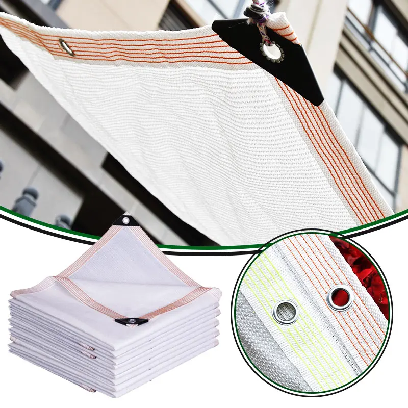 

95% White Sunshade Net Anti UV HDPE Outdoor Flower Sun Shade Net, Gardening Succulent Plant Summer Cooling Sunshade Shading Net