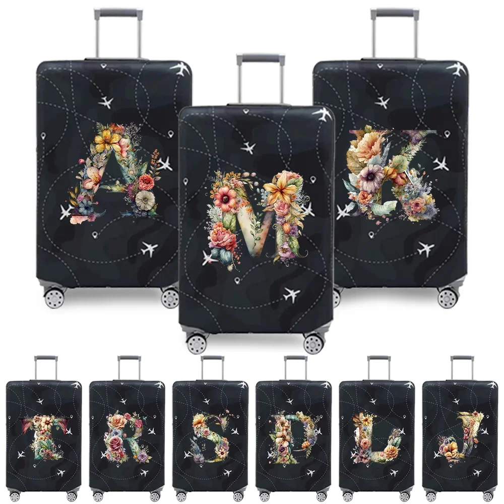 Stretch Fabric Luggage Protective Cover Dust Cover Anti-Scratch Suitcase Suit for 18-32 Inch Bag Travel Accessories