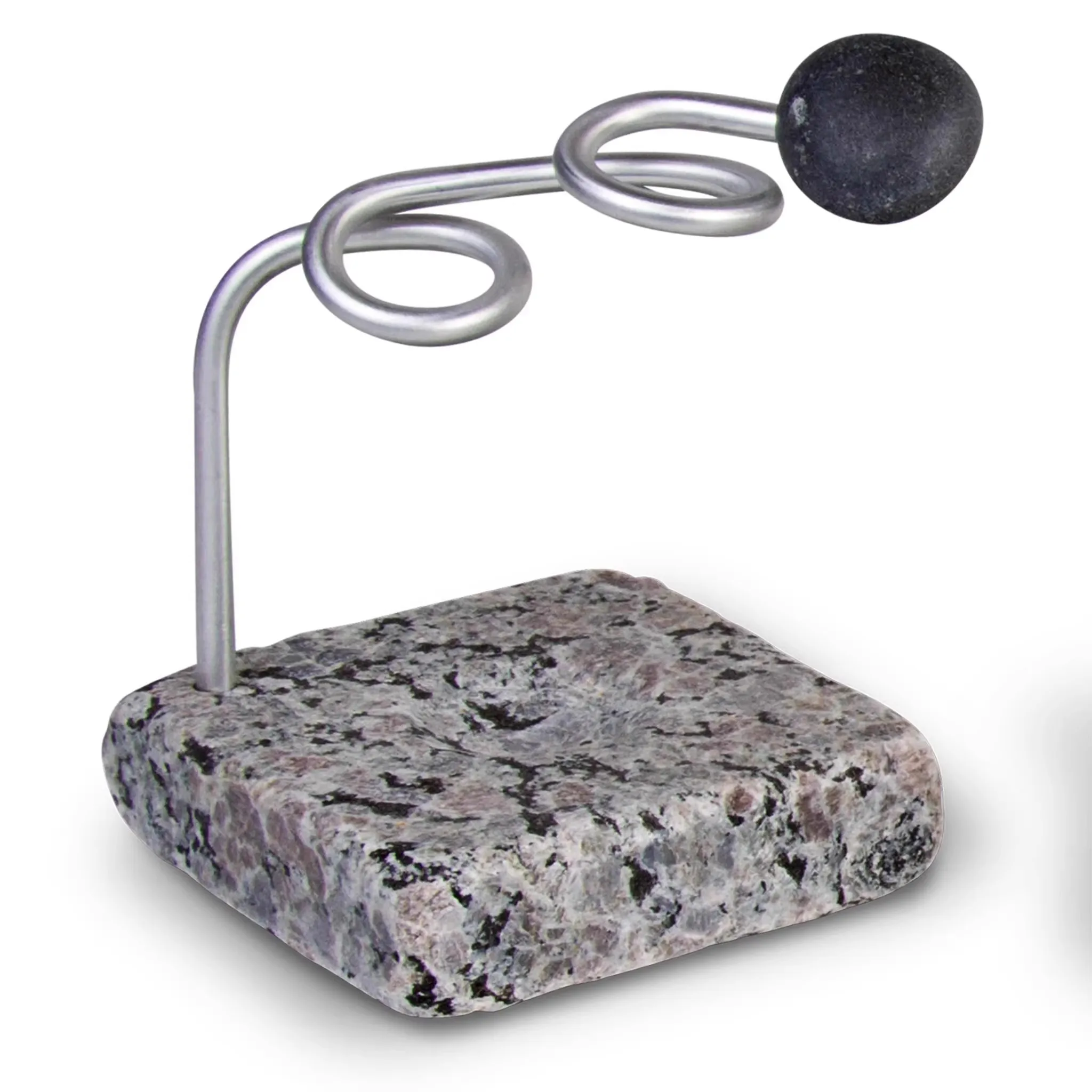 Home Art Decorations Bathroom Toothbrush Storage Rack Stainless Steel Material Granite Ornament Light Luxury Style Storage Rack