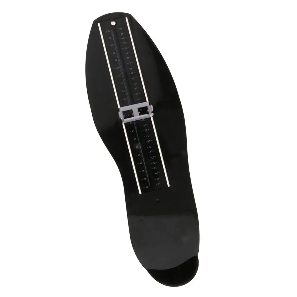 Foot Measuring Device Shoe Tools Ruler for Adult Measure Black