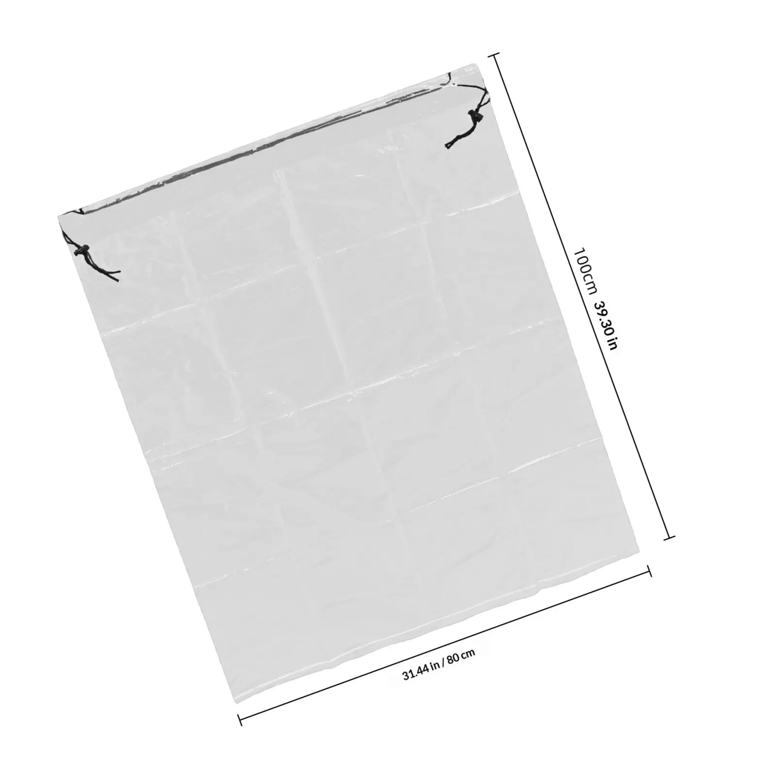 Reusable Transparent Frost Protection Plant Cover Bag Pe Material Rain Freeze Proof Outdoor Winter Cover Shrub Covers