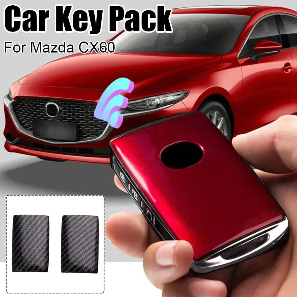 Funda protectora para llave de coche, accesorios para Mazda CX60, CX-60, CX 60, 2022-2023, D8G0