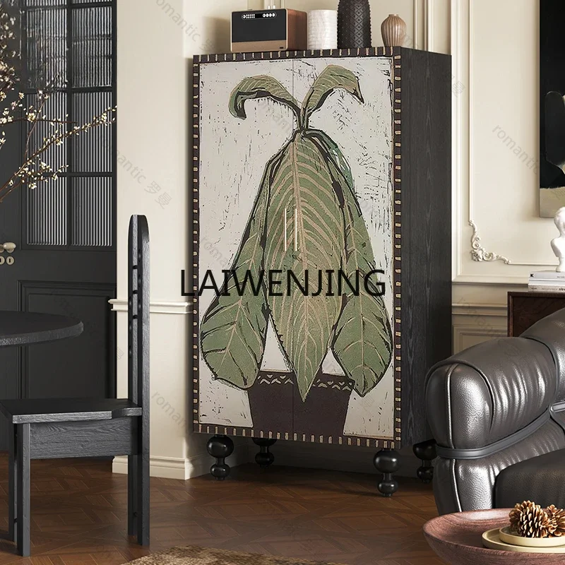 

SGF living room entrance clothes storage cabinet next to the sofa custom vertical cabinet