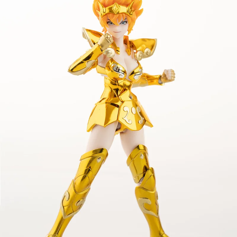

In-stock Gt Female Leo Holy Covenant 1/12 Gold Cloth Warrior Myth Cloth Female Leo Saint Cindy Figurine Collectible Case Gift