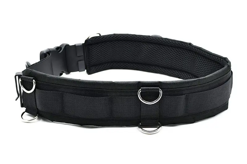 Professional photography tool belt for hanging Lens Bag Tripod