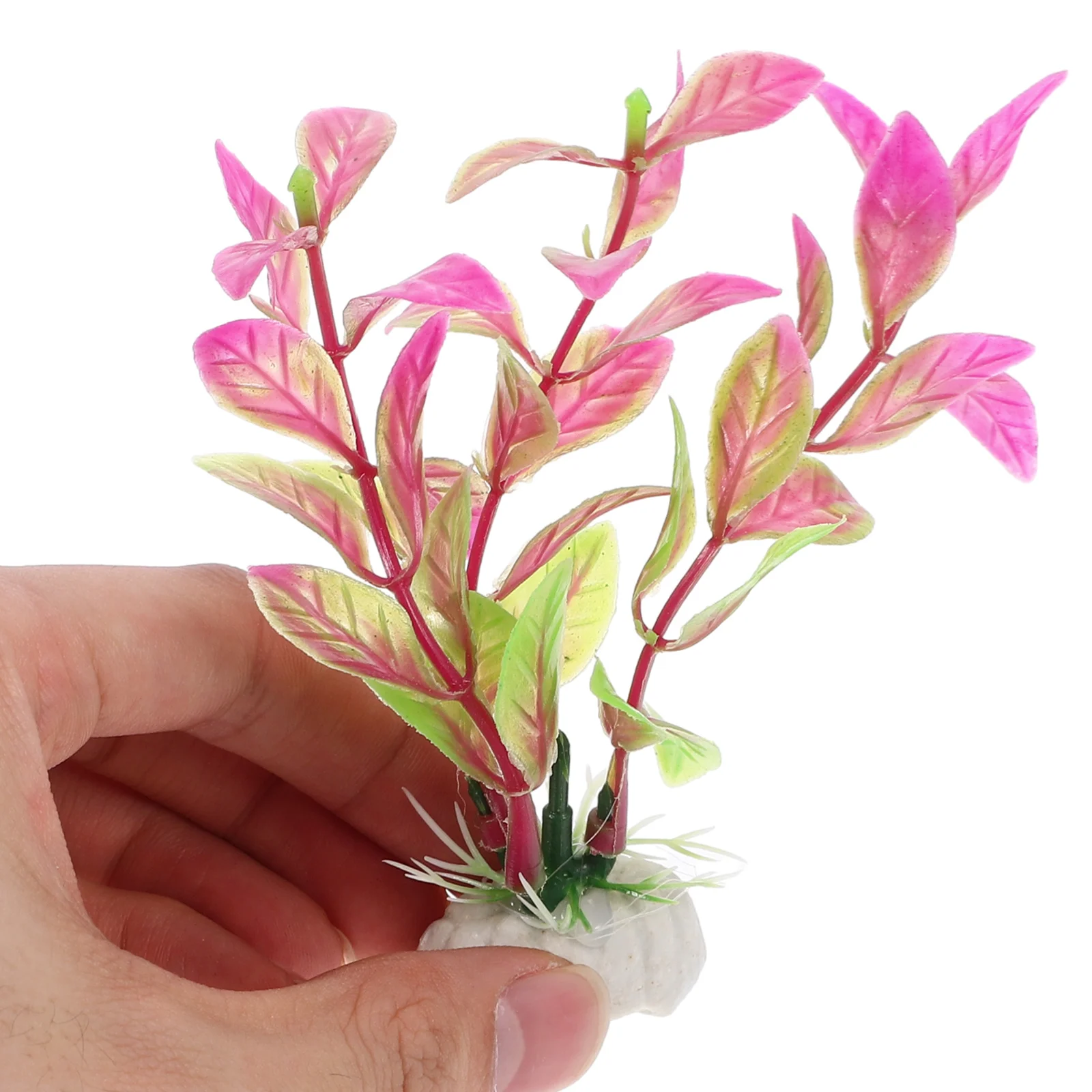 

10Pcs Artificial Aquatic Plants Plastic Fish Tank Decoration Realistic Underwater Landscaping Aquarium Accessories Fish Tank