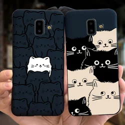 For Samsung Galaxy J6 Plus 2018 Case Samsung J6 (2018) J6+ J 6 J6Plus J610F J600G Cute Candy Color Soft Silicoe Phone Back Cover