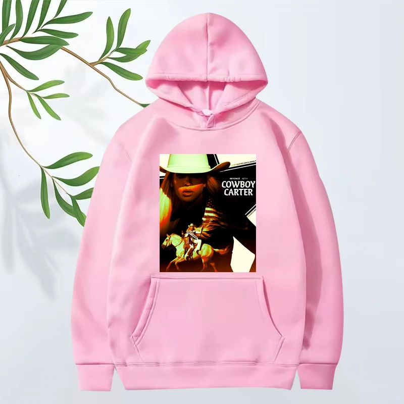 Cowboy Carter Beyoncé Essential Graphics hoodie men ’s women vintage Long sleeve streetwear fashion print oversized tops unisex