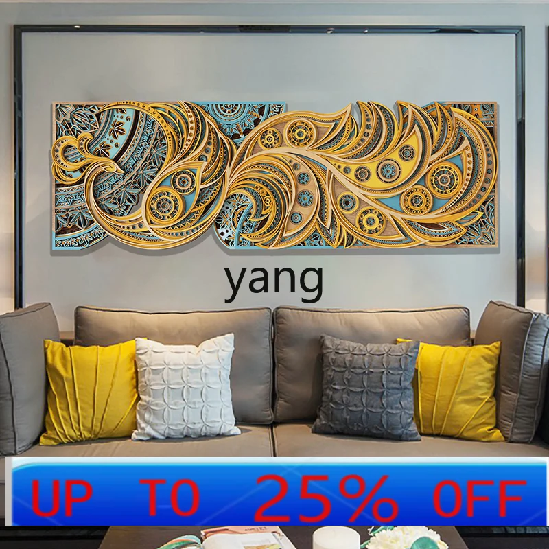 CX Three-Dimensional Hallway Living Room Decorative Painting Light Luxury High Sense Restaurant Paintings Wall Hanging