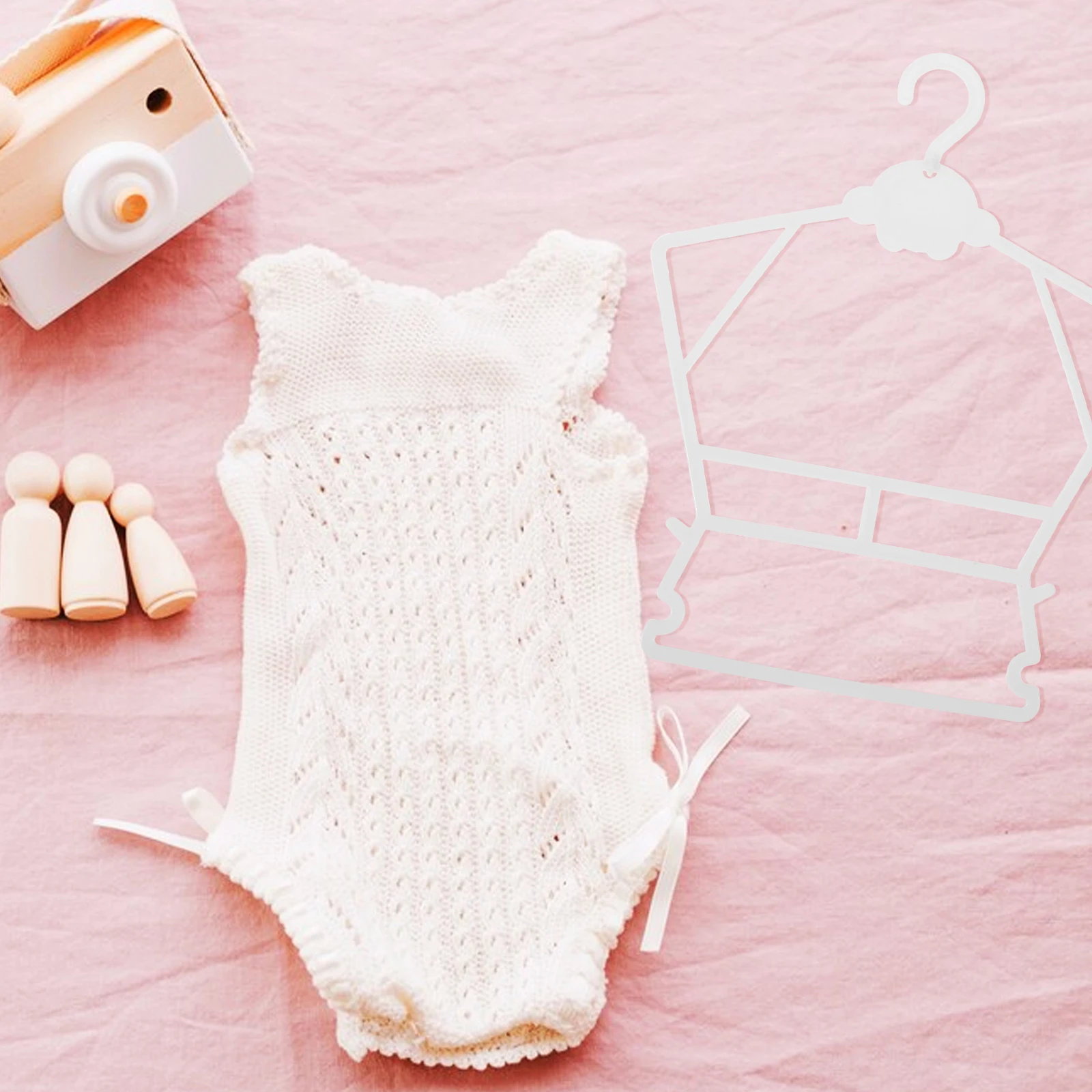 

10 Pcs Children's Clothes Hanger Set Kids Baby Toddler Hangers Coat for Plastic