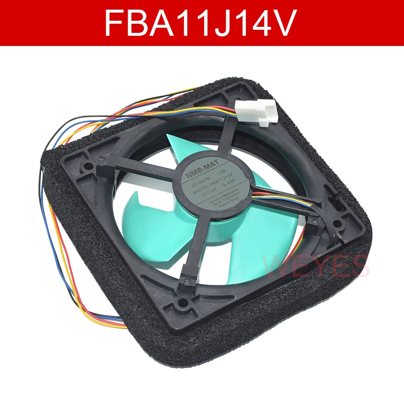 

Original For NMB FBA11J14V DC14V 0.24A Four Lines Square Cooling Fan