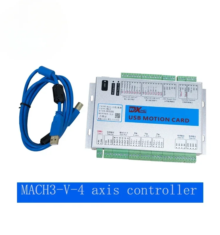 High Speed MACH3 MK-4-V- 4 Axis Mach3 Motion Control Card Cnc Controller  Milling  Usb