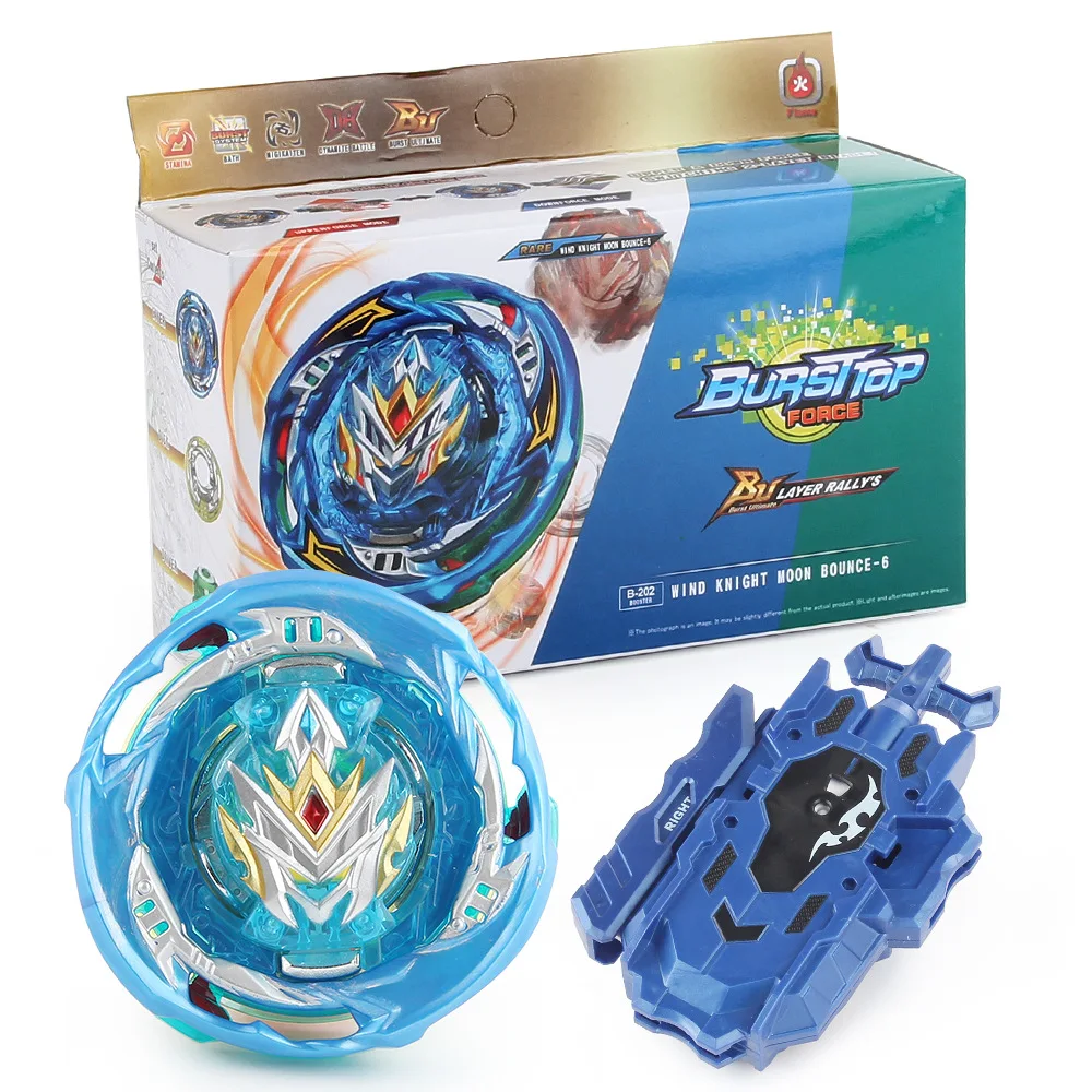 

B-202 Wind Knight Dynamite Battle Bey B202 Spinning Top With Launcher Box Gyro Set Kids Games Toy For Children