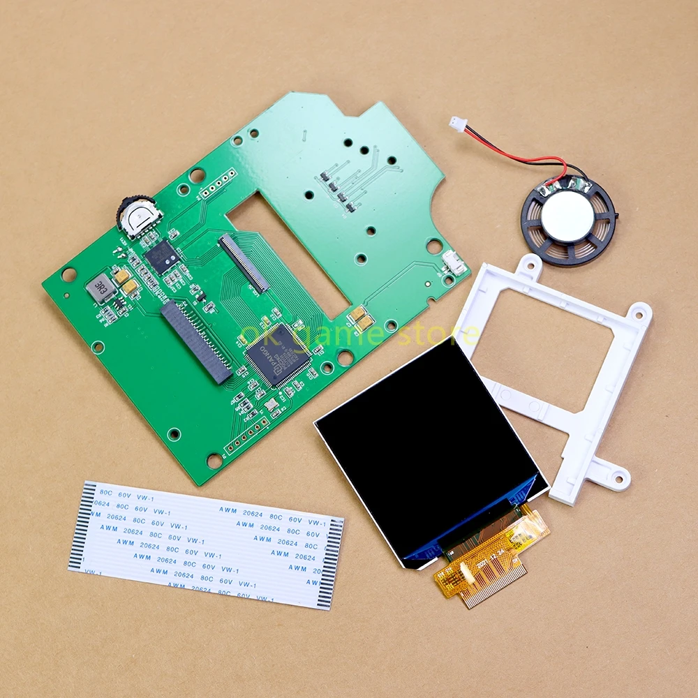 1Set For GB V4.0 2.45 Inch Highlight LCD Screen Kits For GameBoy GB Game Console V4 Backlight High Brightness LCD Screen