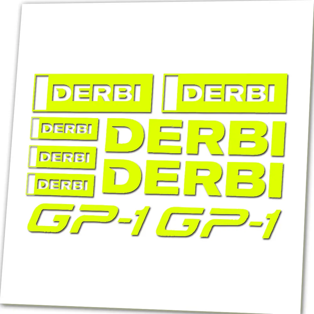 For Derbi GP1 GP-1 Scooter Stickers / Decal Set - High Quality Vinyl * ALL COLOURS AVAILABLE