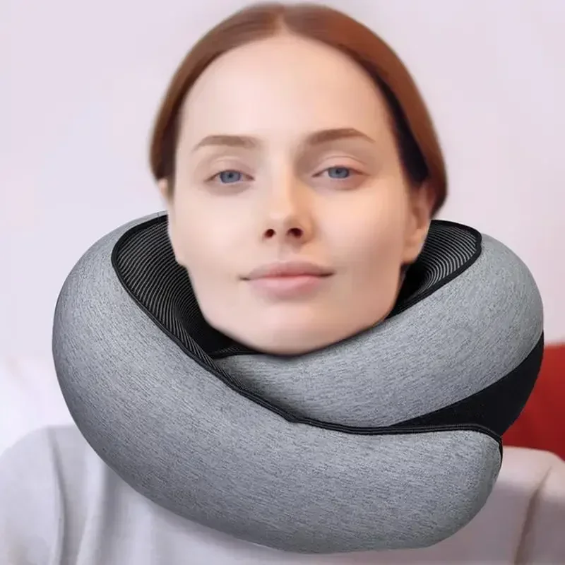 U-Shaped Neck Pillow U-Shaped Pillow Travel Car Neck Pillow Airplane Travel Long-Distance Flight Sleeping Artifact