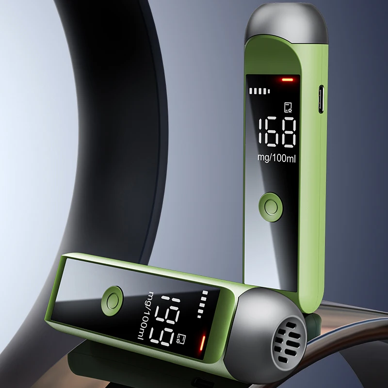 НОВЫЙ автоматический тестер алкоголя, профессиональный тестер алкоголя в выдыхаемом воздухе, перезаряжаемый алкотестер, инструменты для тестирования алкоголя