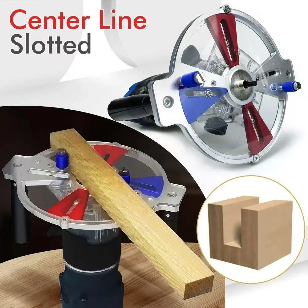 Woodworking Tool Routing Jig Frame Trimming Machine Milling Groove Engraving Guide Rail Adjustable Auxiliary Rail Bracket