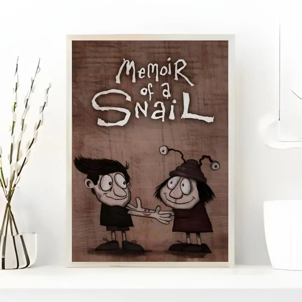 M-Memoir of a الحلزون المشارك HD الفن لزجة جدار مقاوم للماء غرفة المعيشة المنزلي غرفة نوم بار الديكور الجمالي #4