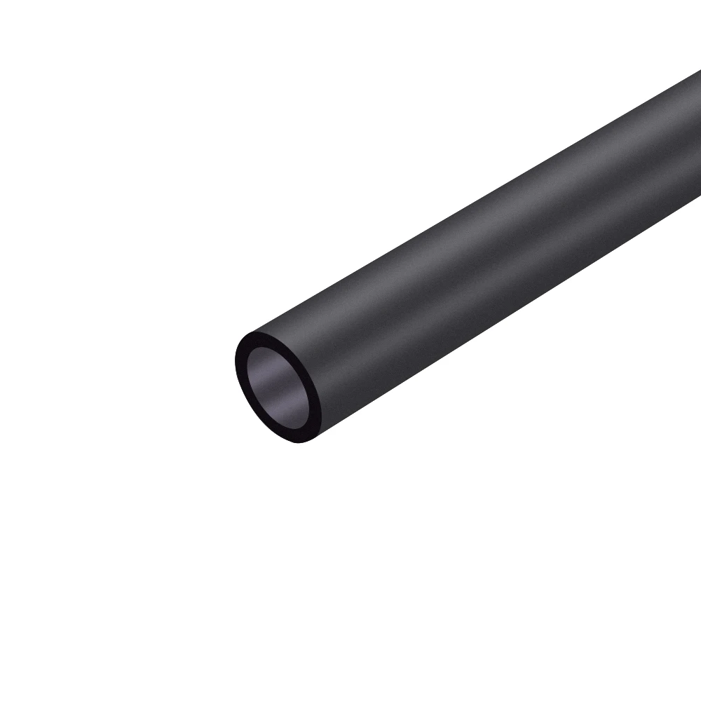 Watertiger 10X14MM black frosted,Acrylic Hard Tube ,High Temperature Resistant Water Pipe 50cm Length