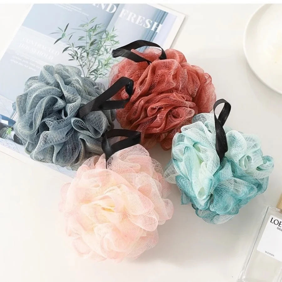Extra Large Soft Bath Sponge Not Easy To Fall Apart High Foaming Shower Ball Body Scrubber Bath Flower