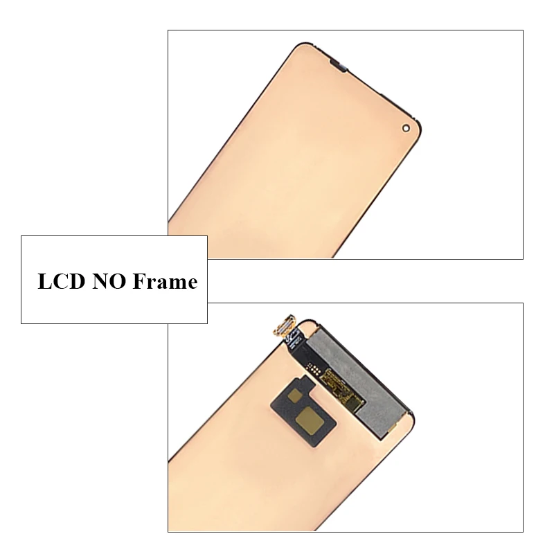 AMOLED For OnePlus 8T LCD Display Screen Touch Sensor Screen Digitizer For Oneplus KB2000 KB2001 KB2003 KB2005 LCD Screen