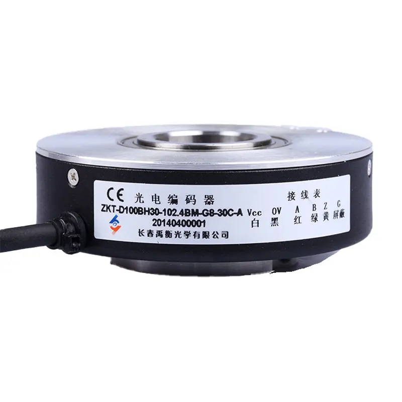 

ZKT-D100BH30-102.4BM-G8-30CF-A26GC25L Elevator Hollow Rotary Encoder