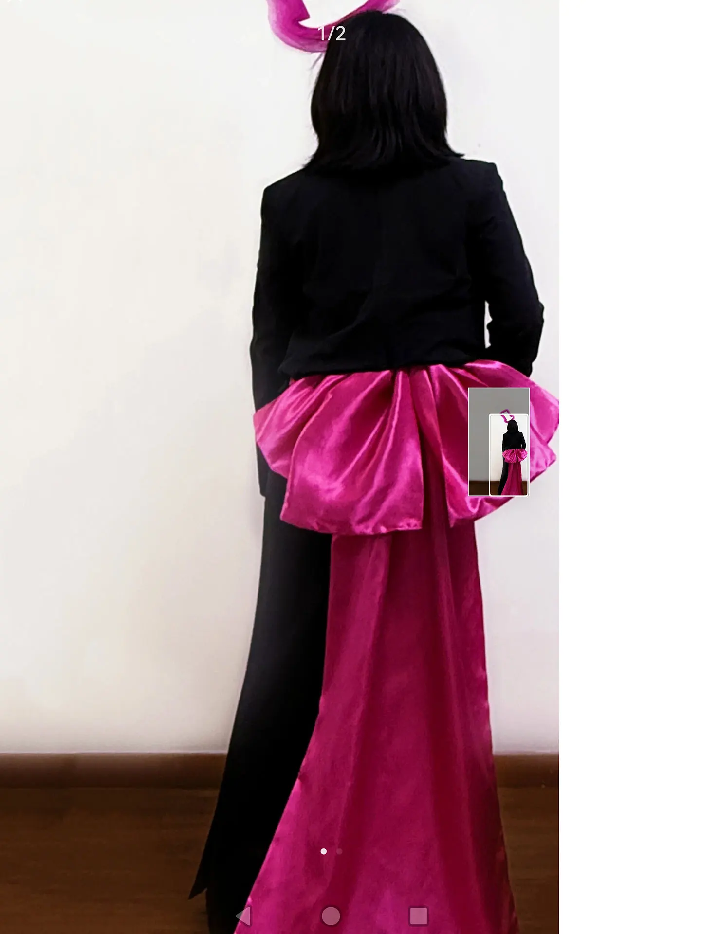 Mingli Tengda Separate Rose Red Satin Bow Wedding Accessory Elegant Knots Removable Prom Dress Satin Knots Bride Sash Butterfly