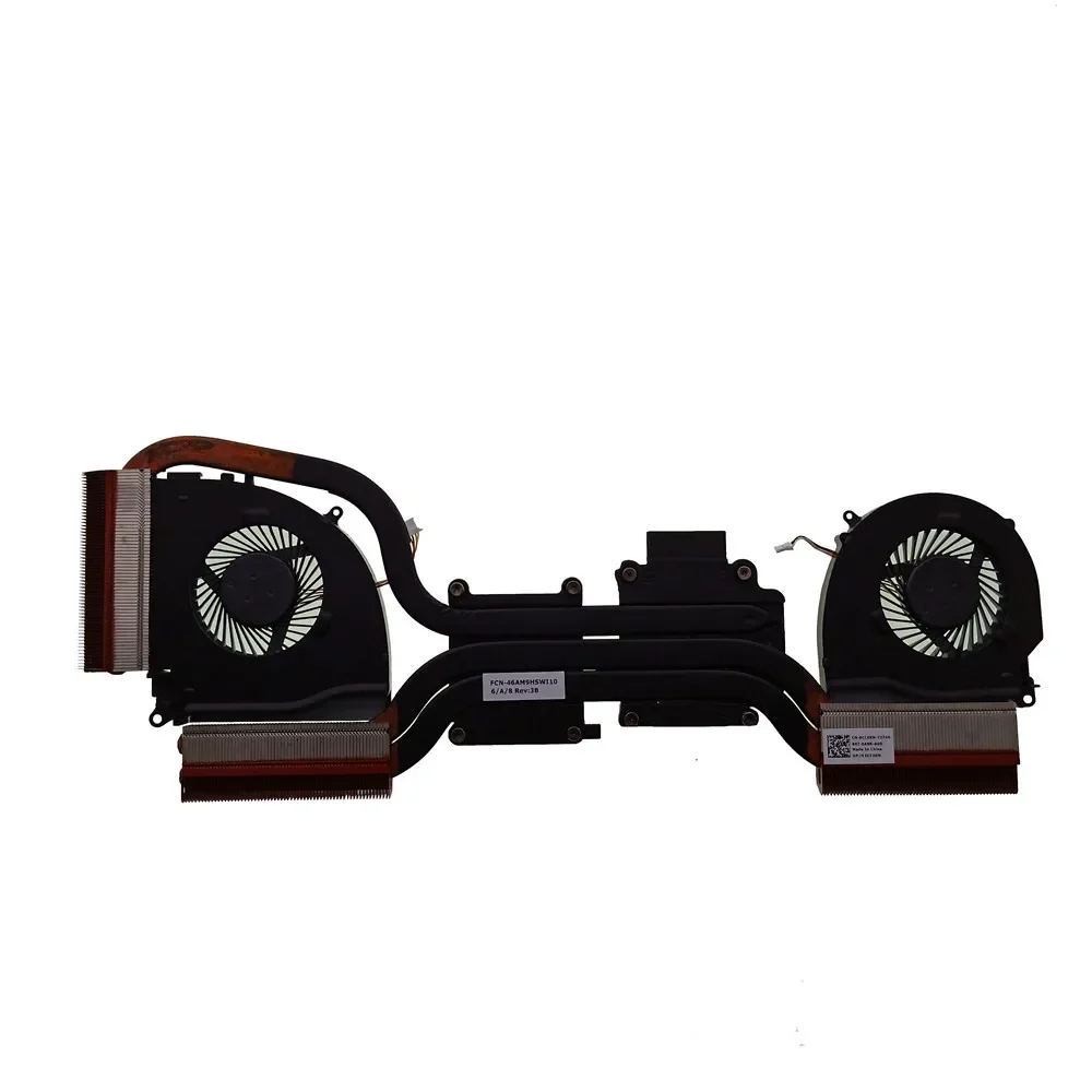 Imagem -01 - Ventilador de Refrigeração Original do Dissipador de Calor do Laptop para Dell 7557 7559 7000 7577 0cc0kn Quarta e Sexta Geração Gtx960 Gtx1050 ventilador de refrigeracao original do dissipador de calor do laptop para dell 7557 7559 7000 7577 0cc0kn quarta e sexta geracao gtx960 gtx1050 01