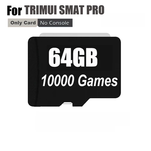 Imagen 2 del producto Tarjeta SD para consola de juegos portátil Trimui Smart Pro, pantalla IPS de 4,96 pulgadas, sistema Linux, Joystick, iluminación RGB, tarjeta de juego Smartpro TF