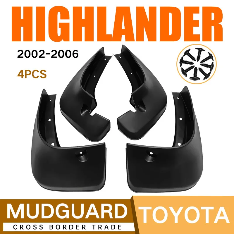 For Toyota Highlander Highlander 2002-2006 fender tiles front and rear auto parts car accessories 4runner accessories